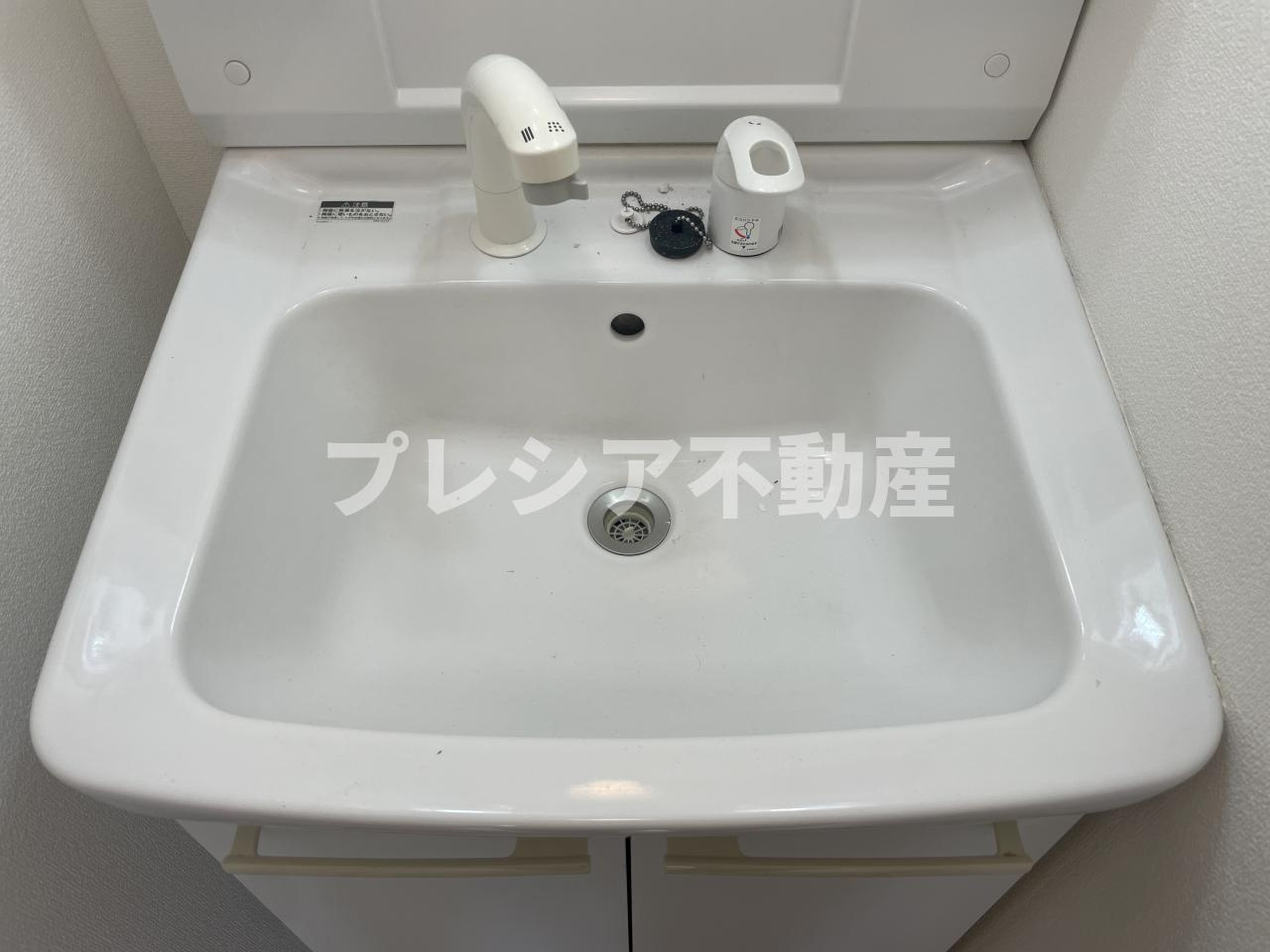 ドムール甲子園の独立洗面台