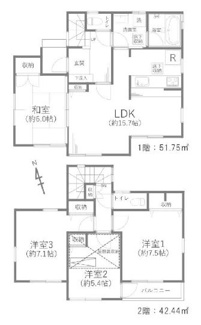 【外観】 | 千葉市稲毛区宮野木町　中古戸建