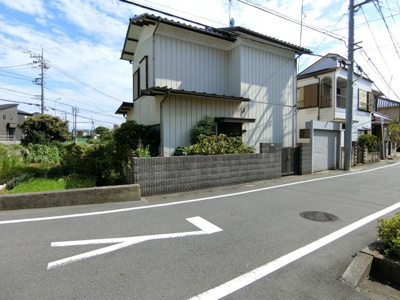 【前面道路含む現地写真】 | 松戸市　古ケ崎住宅用地