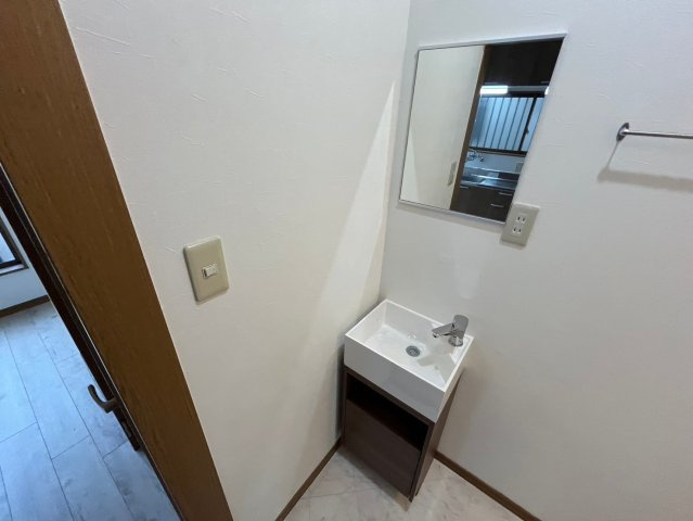 灘北キュービックの洗面所