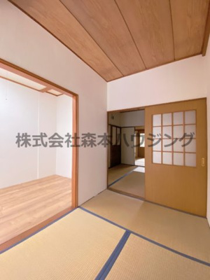 【和室】 | 　門真市末広町2貸家 | 和室があれば、来客や子供用のスペースとして活躍します
1階