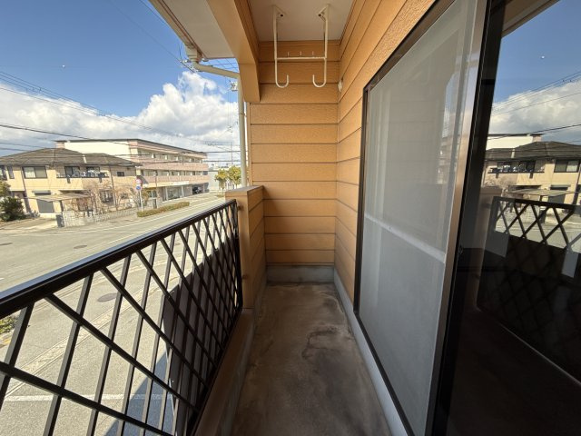 プランドールＦのバルコニー
