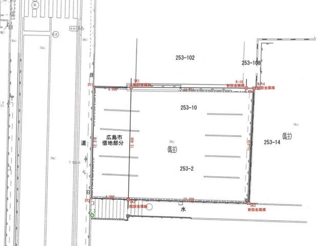【土地図】 | 人気の宇品御幸2丁目エリア　建築条件ナシ！