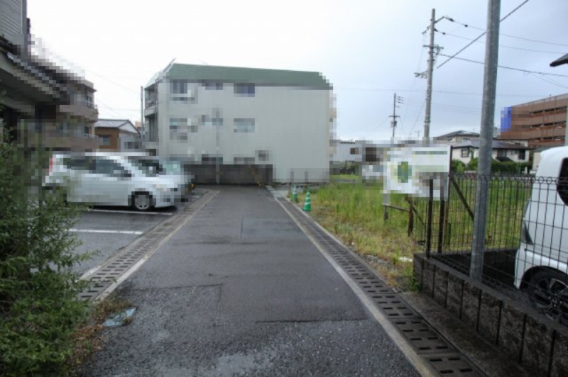 玉水町　6号地　建築条件付　売土地　（全８区画）の前面道路含む現地写真