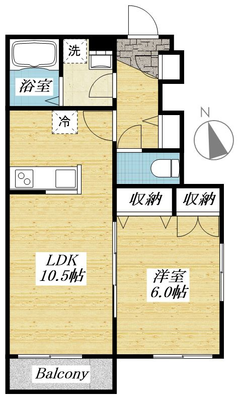 レジャドの間取り