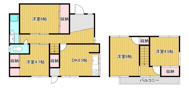 【間取り】 | 阪南市自然田戸建