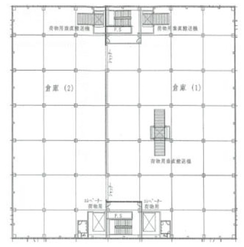 江戸川区松江１丁目の倉庫の間取り