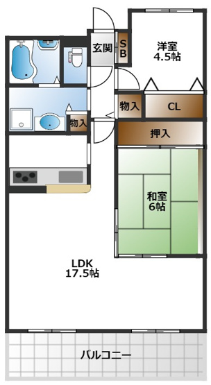 【間取り】 | ウィステリア千里