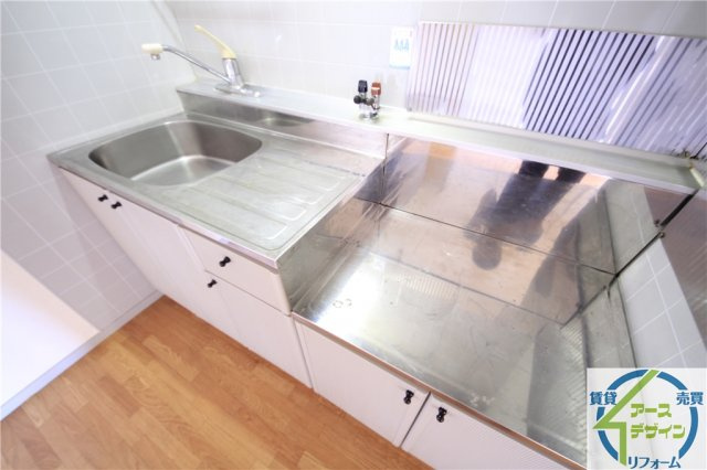 サングレース北別府のキッチン|お料理しやすいキッチンです