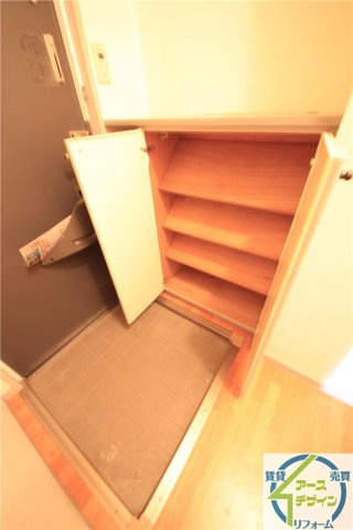 サングレース北別府の玄関|落ち着いた玄関です