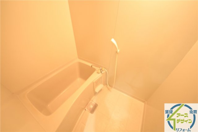 サングレース北別府の浴室|日々の疲れを癒すお風呂付です