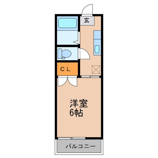 【間取り】 | プランタンハイツ峰