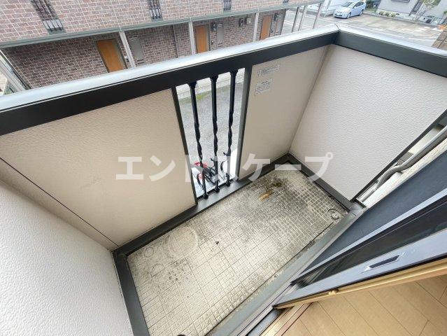 メゾン ソニア　Ｂのバルコニー|高崎、前橋エリアのお部屋探しはエンドスケープまで！お客様の理想お聞かせ下さい♪