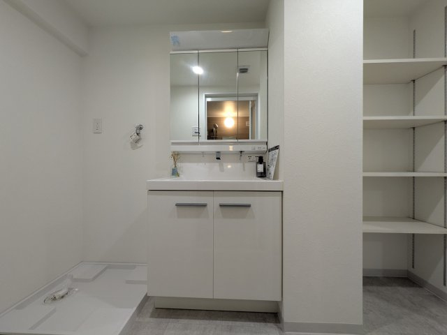 【独立洗面台】 | 収納付き洗面化粧台