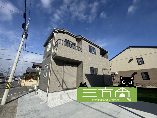 新築　高崎市八千代町3期　Heartful　Town　1号棟の外観|現地写真　完成しました！物件のご内覧等、お気軽にお問合せください♪　
