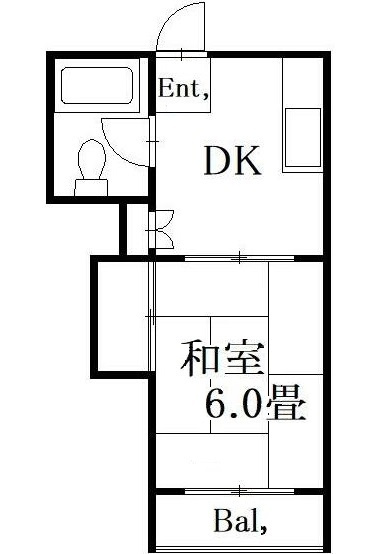 【間取り】 | ハイツ大州