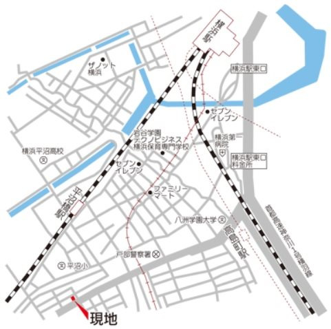 City Lux Tobeの地図