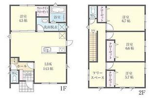 FORLUX吾妻町2の間取り
