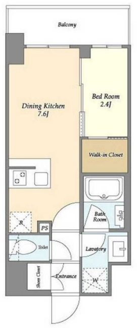 グランカーサ横濱石川町の間取り
