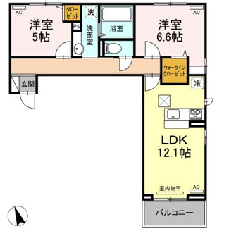【間取り】 | ロイヤルサンA