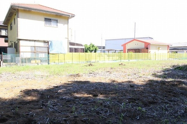 古河市諸川　全2区画の外観|北西側より（2024年5月撮影）