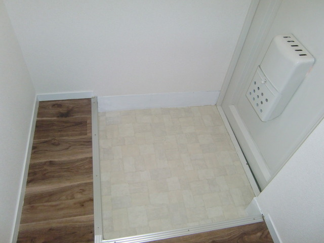 ハイツタケシの玄関