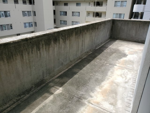 メゾン花北のバルコニー