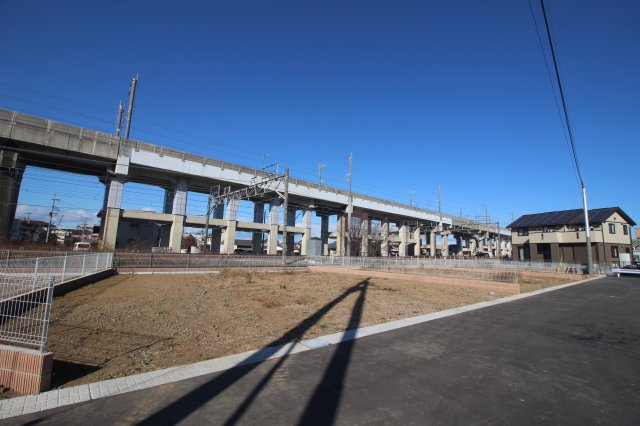 下野市川中子　全9区画の外観|2024年12月撮影