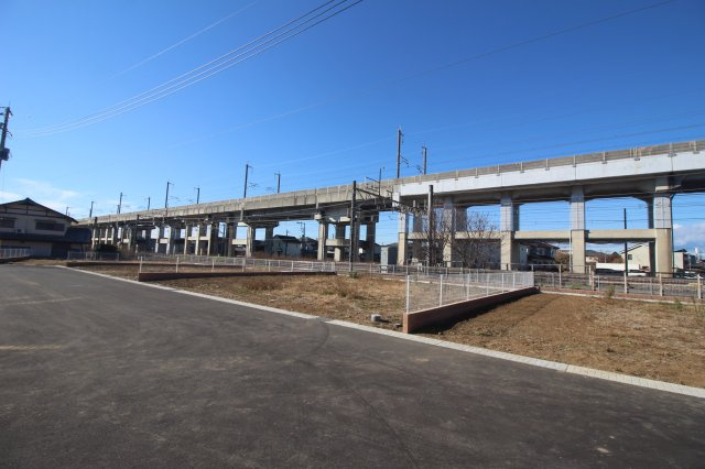 下野市川中子　全9区画の外観|2024年12月撮影