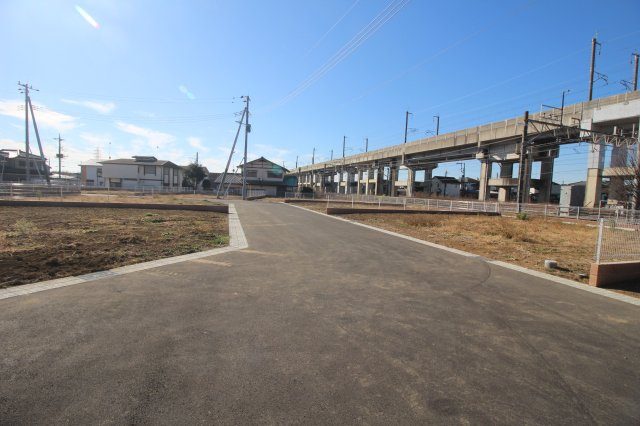 下野市川中子　全9区画の外観|2024年12月撮影