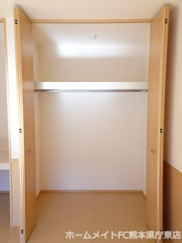 熊本市中央区国府１丁目のアパートの収納