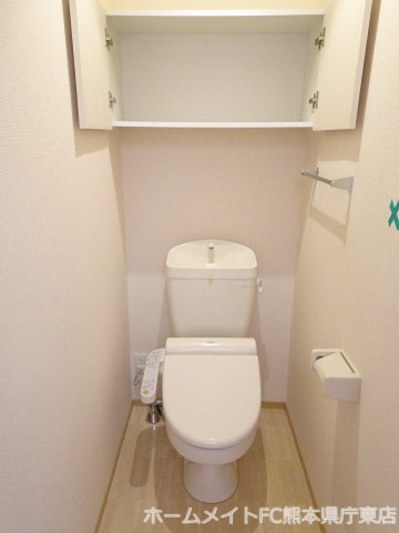 熊本市中央区国府１丁目のアパートのトイレ