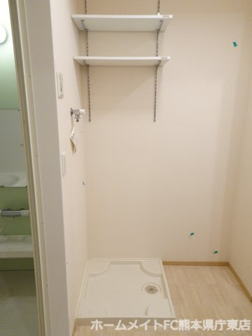 熊本市中央区国府１丁目のアパートの洗面所