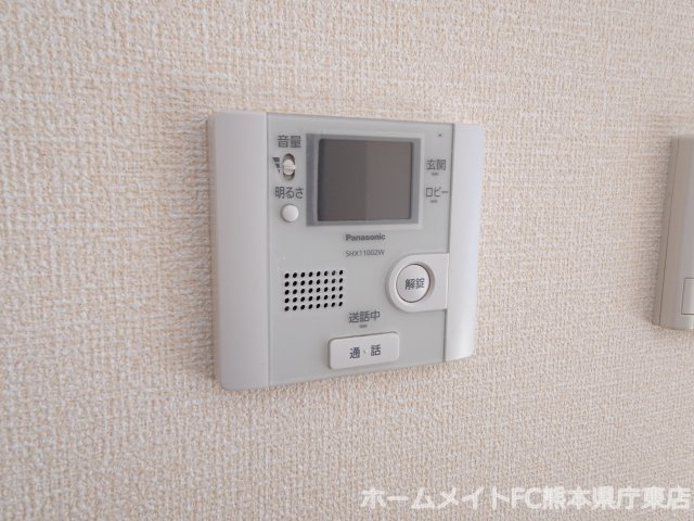 熊本市中央区国府１丁目のアパートのセキュリティ
