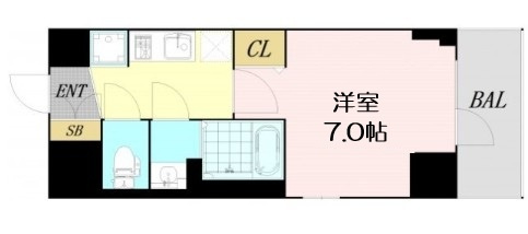【間取り】 | City Lux Namba South