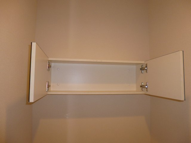 メイプルコートＢのトイレ|トイレ棚