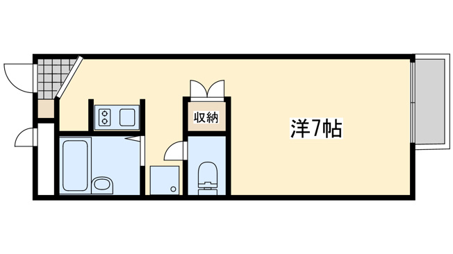【間取り】 | レオパレスＷｉｎｇ　Ｋ