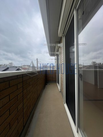 グランメール(諏訪町)のバルコニー