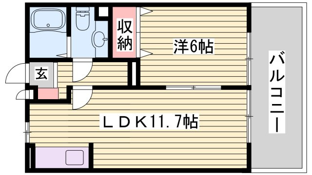 パルティーダ・イーストの間取り