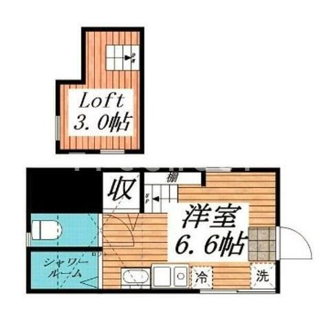 プレステージ椎名町の間取り