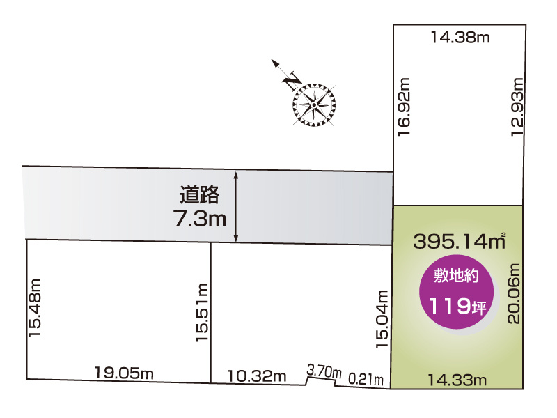 【区画図】