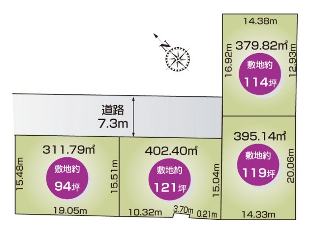 上岩瀬（全4区画）D区画