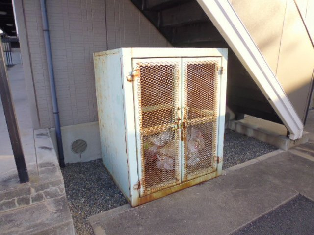 倉敷市連島町西之浦のアパートのその他共用部分|敷地内専用ゴミステーション