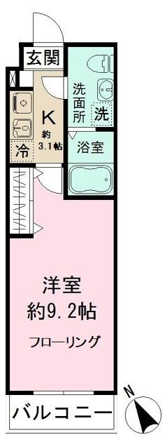 ミリアビタ南本町の間取り