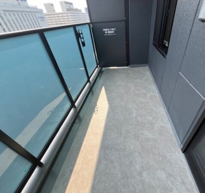 【バルコニー】 | メトライズタワー大阪上本町