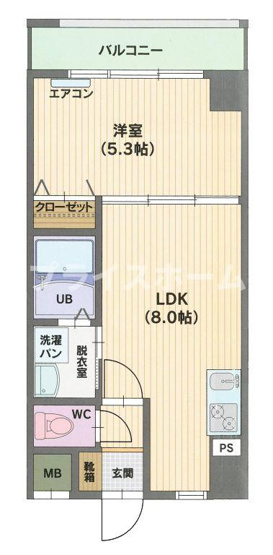 【間取り】 | HPに初期費用掲載「プライスホーム」で検索！ベリーズ高砂