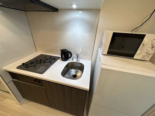 冷蔵庫、電子レンジ等リブマックス仕様の家具家電付き 