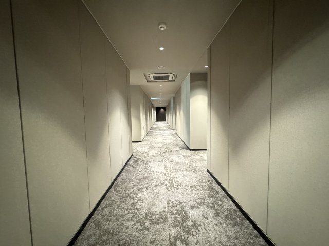 パークコート千代田一番町のその他共用部分|廊下はホテルライクな内廊下