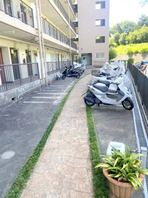 【駐輪場】 | 枚方ハイツ8号棟