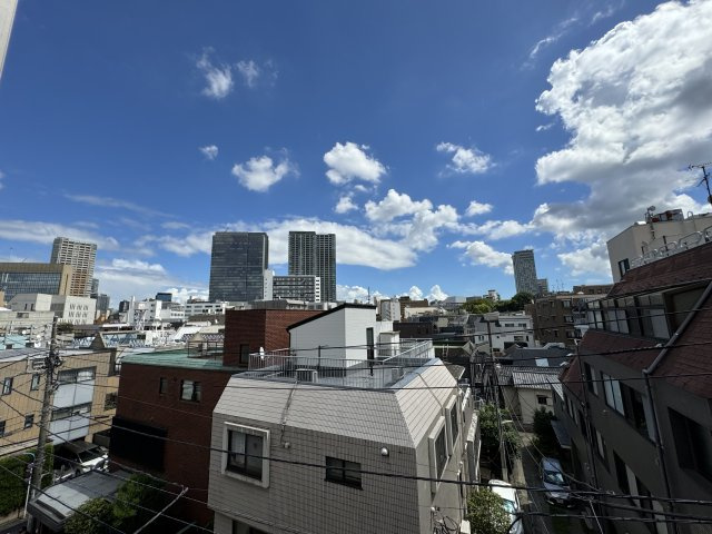 ベルクレール神楽坂の展望|前に高い建物がなく、開放的な眺望